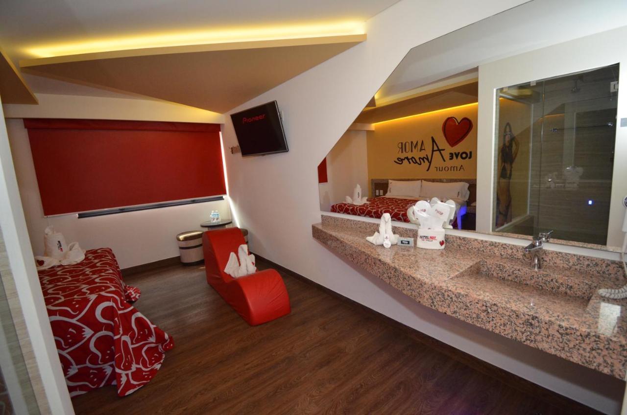 مدينة مكسيكو Hotel La Villa •Solo Adultos المظهر الخارجي الصورة